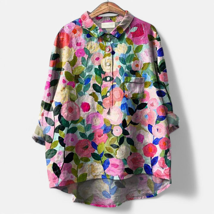 Amelie – Bluse im kunstvollen Look