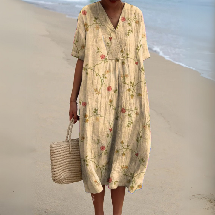 Amalie - Sommerkleid mit Blumenmuster
