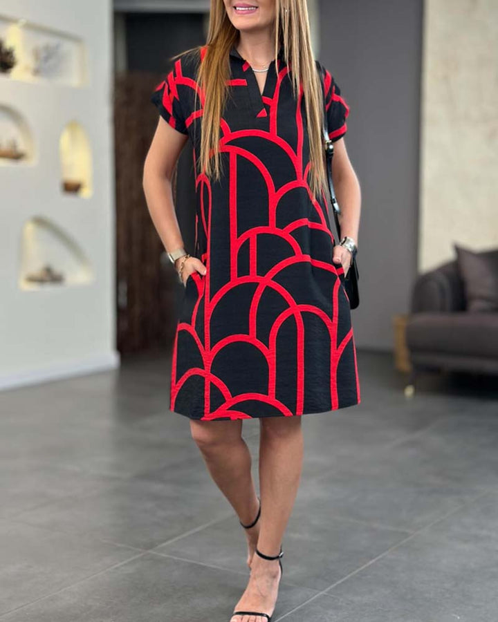 TUBA - KURZÄRMELIGES KLEID