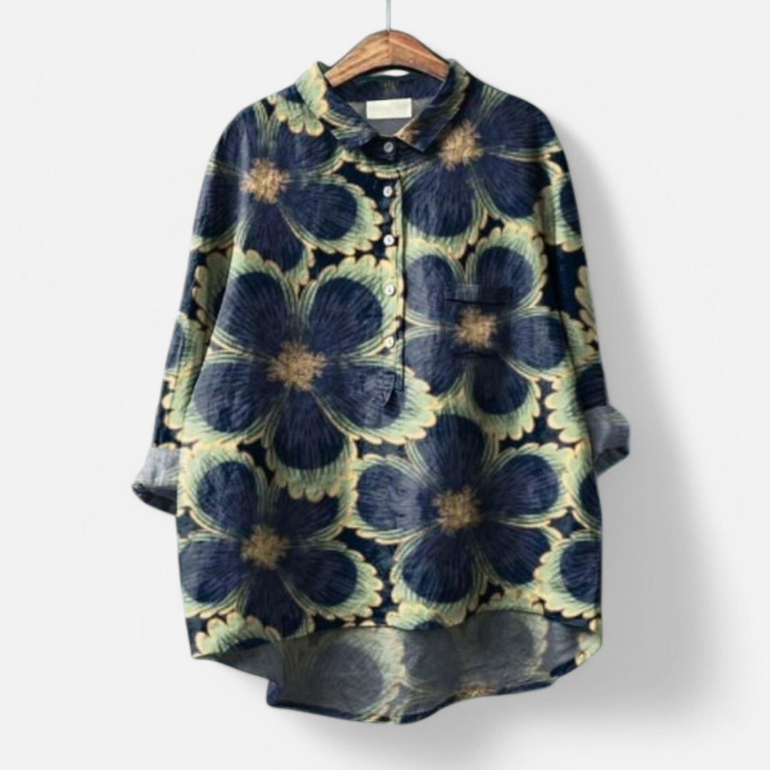 Kiara | Elegante Bluse mit Blumendruck