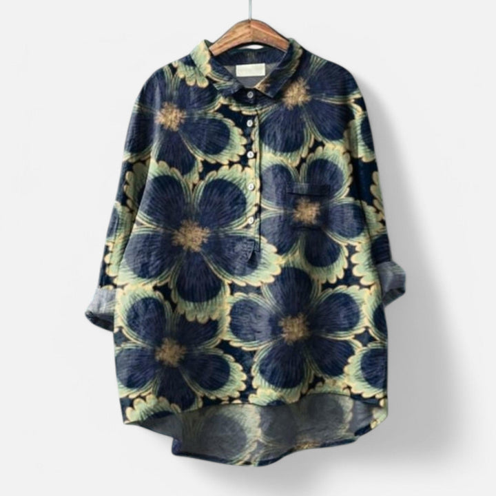 Kiara | Elegante Bluse mit Blumendruck