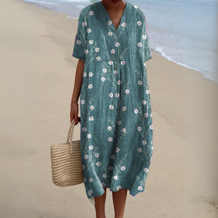 Amalie - Sommerkleid mit Blumenmuster