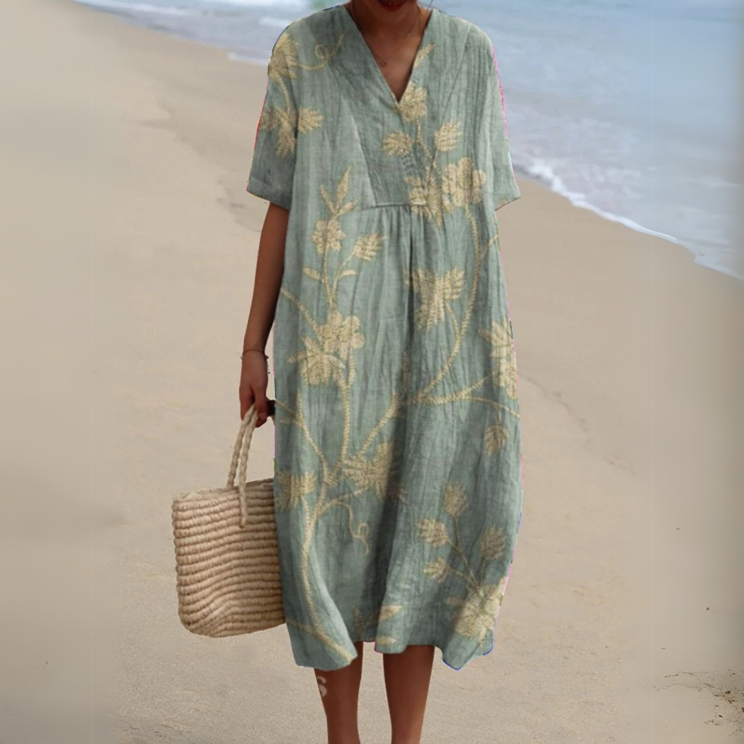 Amalie - Sommerkleid mit Blumenmuster
