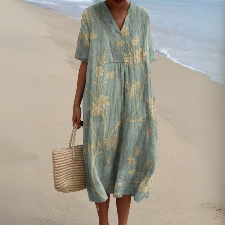 Amalie - Sommerkleid mit Blumenmuster