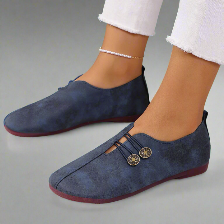 Jule™ | Premium-Loafer aus Ziegenwildleder