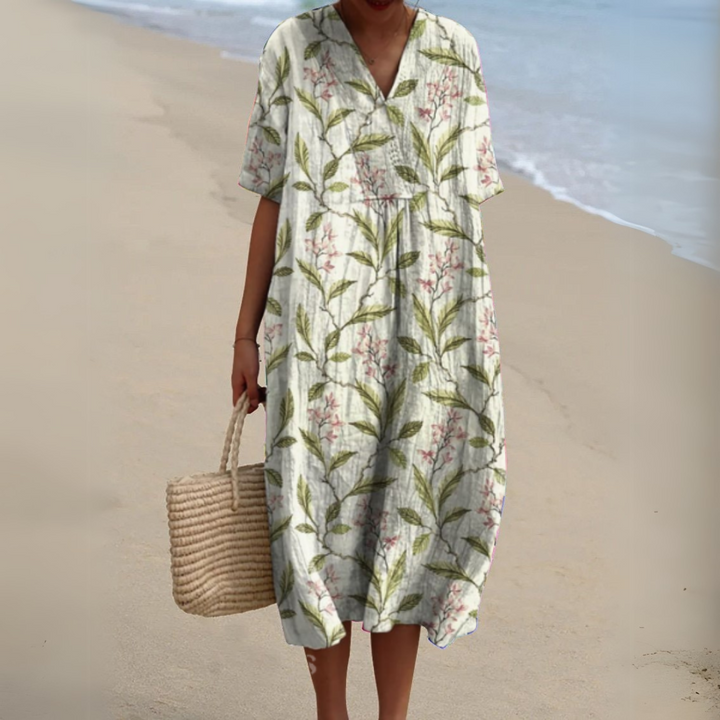 Amalie - Sommerkleid mit Blumenmuster