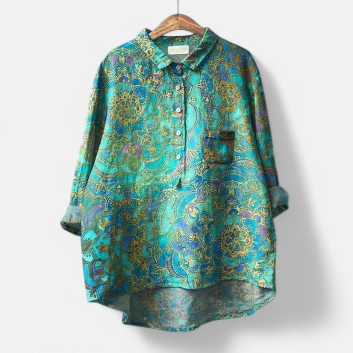 Kiara | Elegante Bluse mit Blumendruck