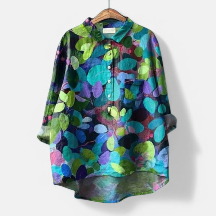 Kiara | Elegante Bluse mit Blumendruck