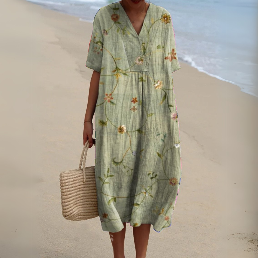 Amalie - Sommerkleid mit Blumenmuster