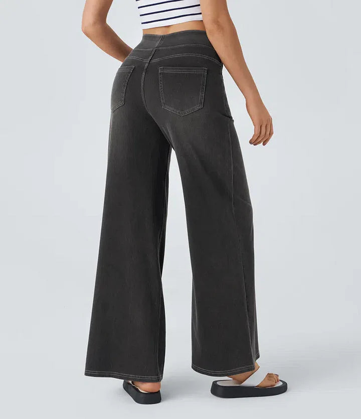 MECHTHILD - WEITE JEANS MIT ELASTISCHEM BUND