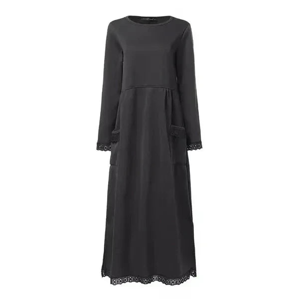 SVEA - LANGES STRICKKLEID IM LOCKEREN SCHNITT