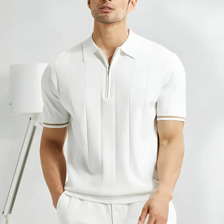 JUSTUS - POLOSHIRT MIT REISSVERSCHLUSS