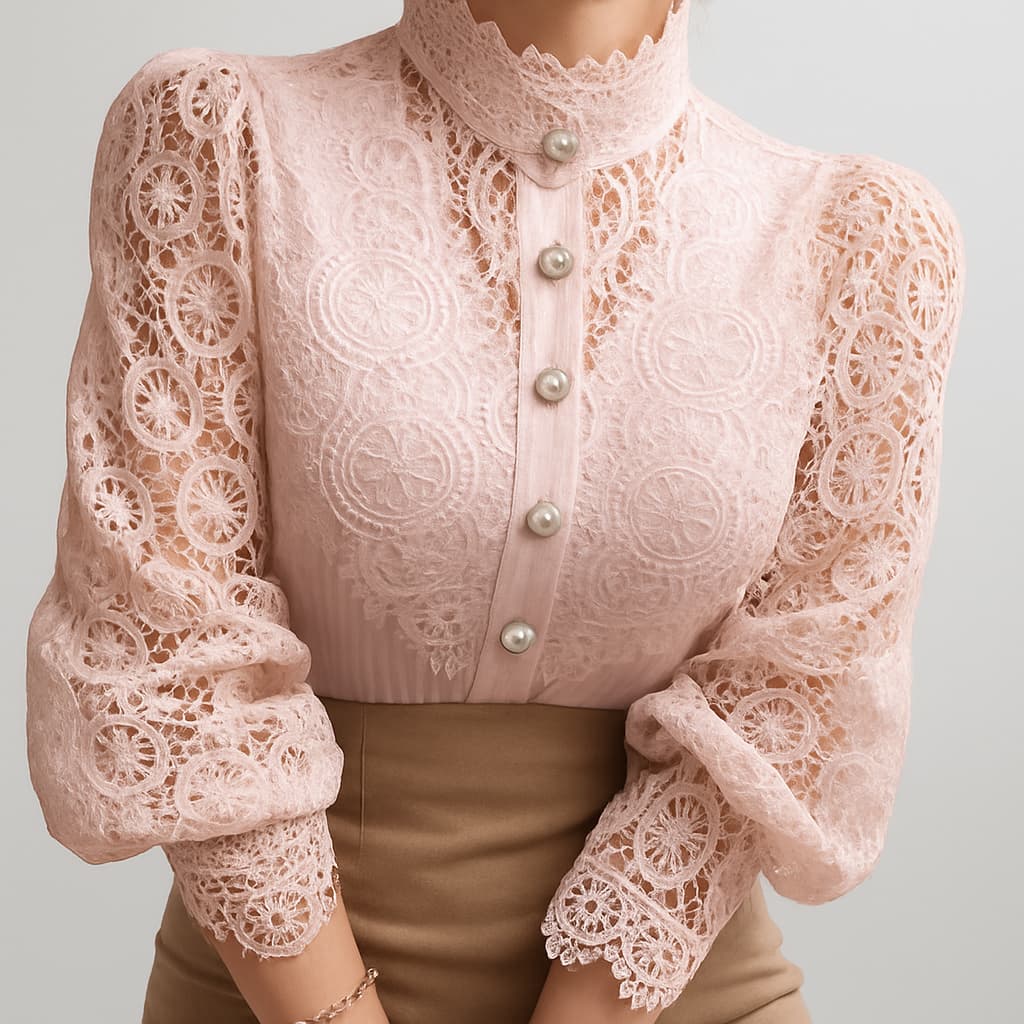 Ruby | Romantisch Spitzenbluse