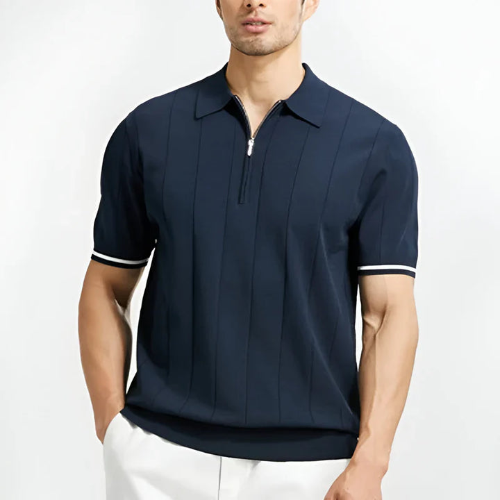 JUSTUS - POLOSHIRT MIT REISSVERSCHLUSS