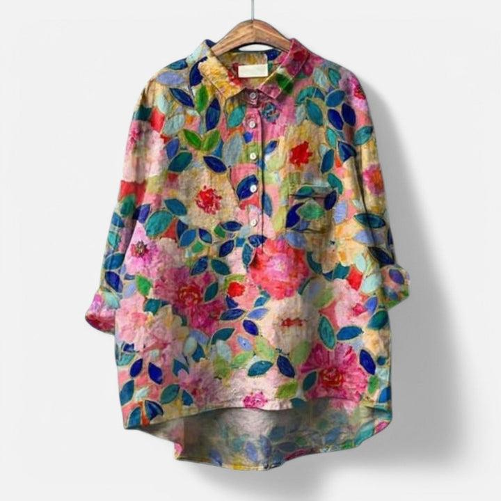 Kiara | Elegante Bluse mit Blumendruck