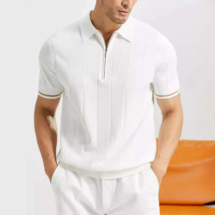 JUSTUS - POLOSHIRT MIT REISSVERSCHLUSS