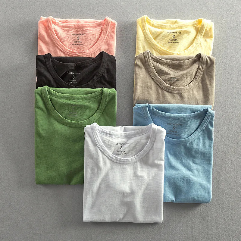 JEAN - VINTAGE-BAUMWOLL-T-SHIRT