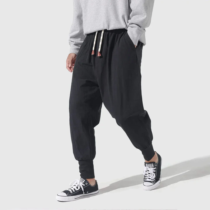 RAINER - WEITE HOSE MIT VERSTELLBAREM BUND