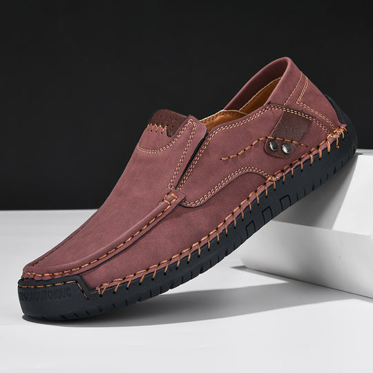 LIO - LEDERLOAFER MIT RUTSCHFESTER SOHLE
