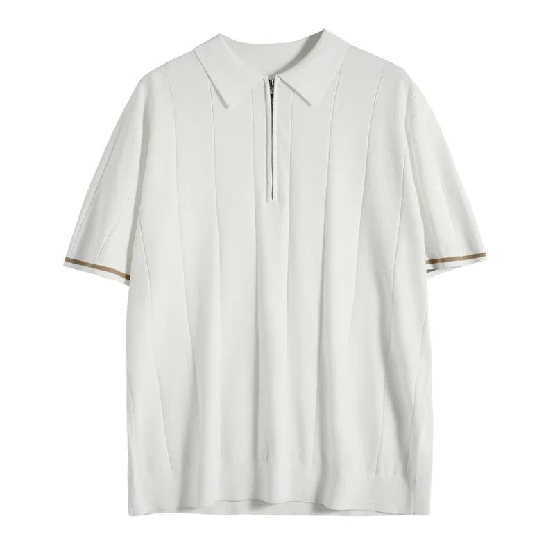JUSTUS - POLOSHIRT MIT REISSVERSCHLUSS