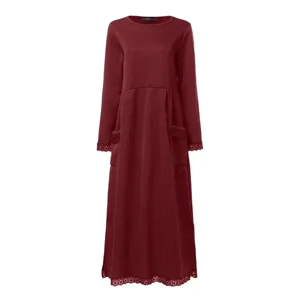 SVEA - LANGES STRICKKLEID IM LOCKEREN SCHNITT